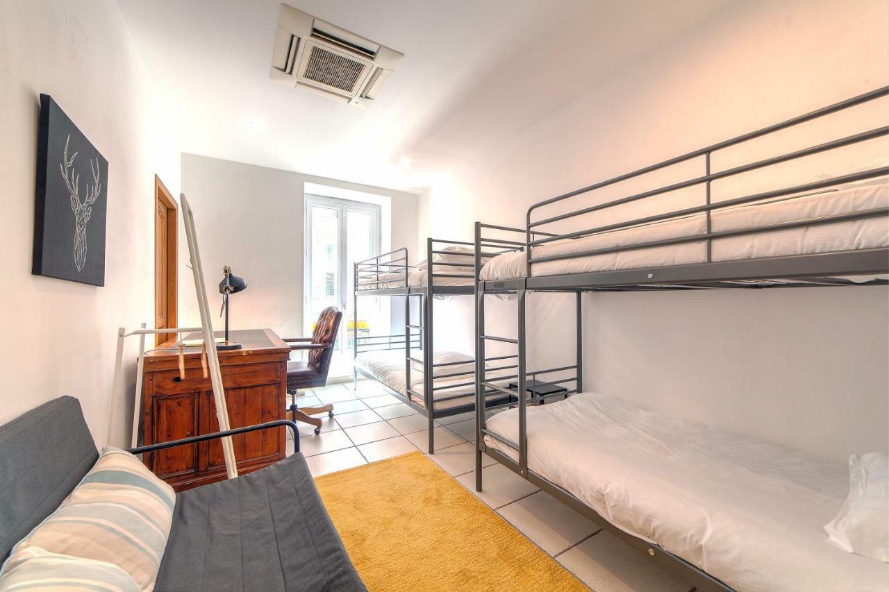 Lovely Large Familial Apartment In Central Nice, Ten Minutes Walk To The Beach! Ngoại thất bức ảnh