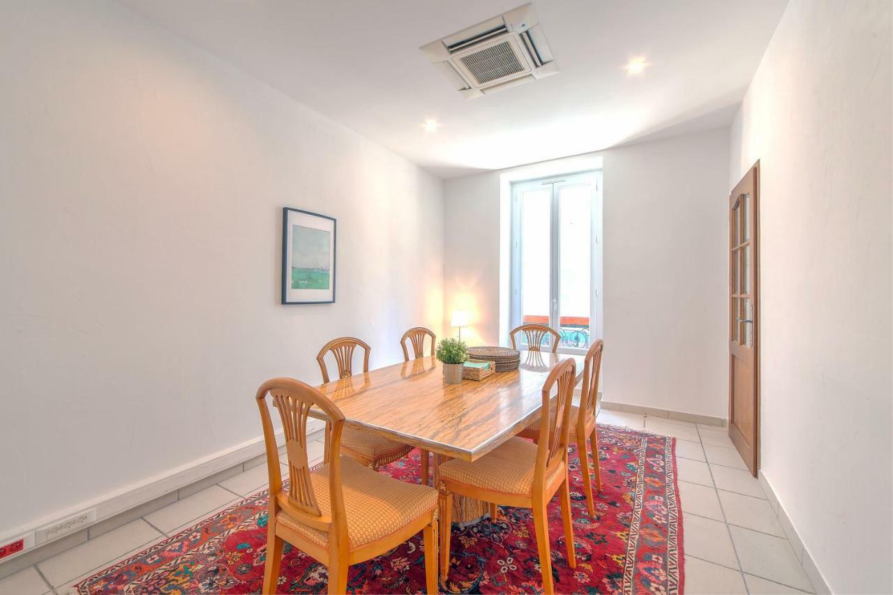 Lovely Large Familial Apartment In Central Nice, Ten Minutes Walk To The Beach! Ngoại thất bức ảnh
