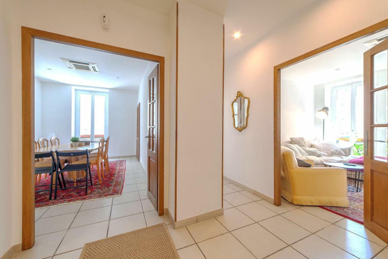 Lovely Large Familial Apartment In Central Nice, Ten Minutes Walk To The Beach! Ngoại thất bức ảnh